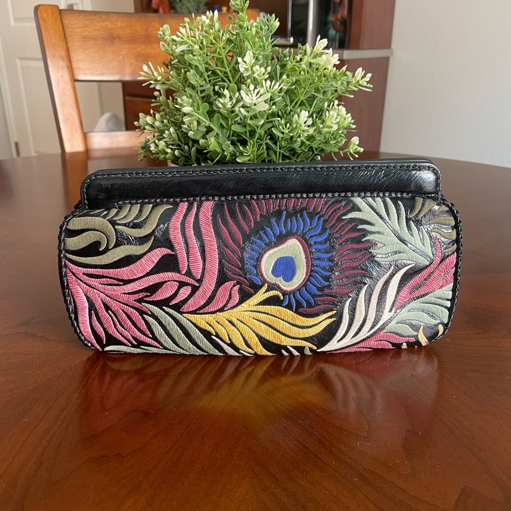 Isabella Foote Embroidered Clutch